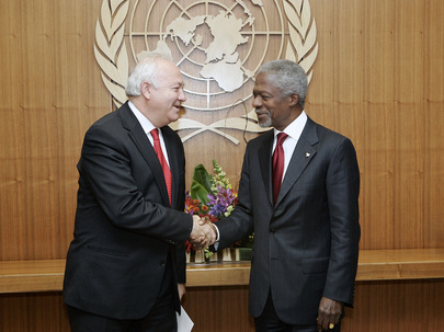 Secretary-General Meets Foreign Minister of Spain