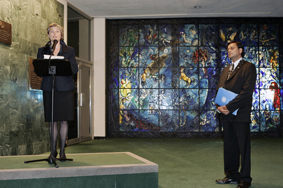 Chagall Peace Window Dedication Ceremony