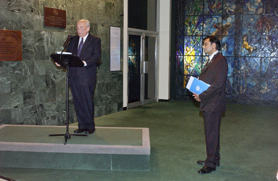 Chagall Peace Window Dedication Ceremony