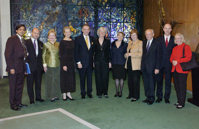 Chagall Peace Window Dedication Ceremony