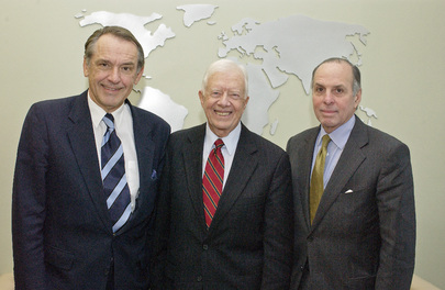 President of General Assembly Meets Jimmy Carter