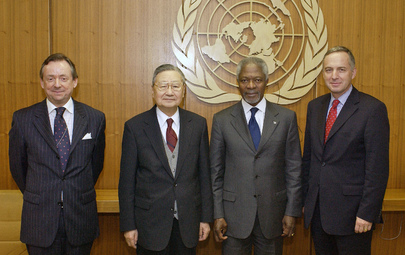 Secretary-General Meets President of International Court of Justice