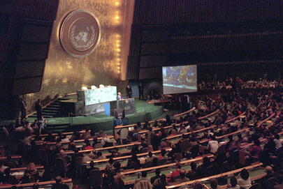 UN Secretary-General Addresses Staff Members
