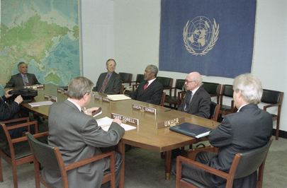 UN Secretary-General Meets with Steering Committee on United Nations Reform