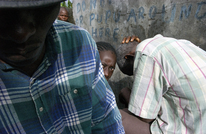 Waiting to Vote in Liberian Elections