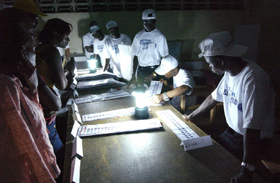 Counting The Ballots After Polls Close