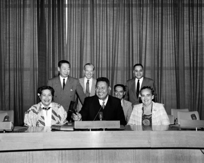 Fautua of Western Samoa Visits United Nations