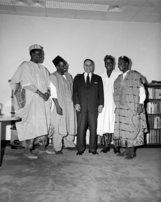 Nigerian Trade Unionists at UN Headquarters