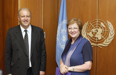 Deputy Secretary-General Meets with British Under-Secretary-of-State