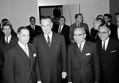 President Johnson Addresses General Assembly