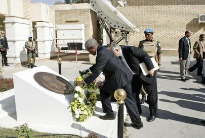 Secretary-General Remembers UN Staff Killed in Iraq