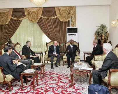Secretary General Meets With Deputy Prime Minister of Iraq