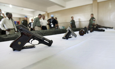Gang Members Turned in Weapons in Haiti
