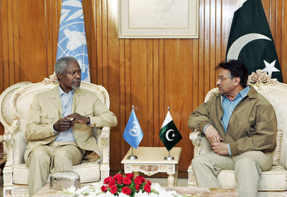 Secretary-General Meets With President of Pakistan