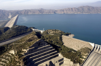 Earthquake Damage to Tarbella Dam in Pakistan