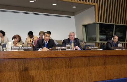 Special Committee on Independence to Colonial Countries Meets at Headquarters