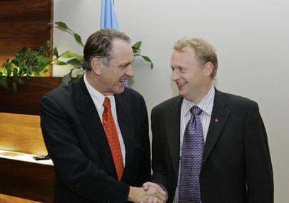 General Assembly President Meets with Norwegian State Secretary