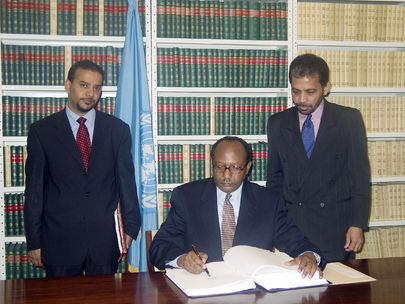 Djibouti Signs Convention against Corruption