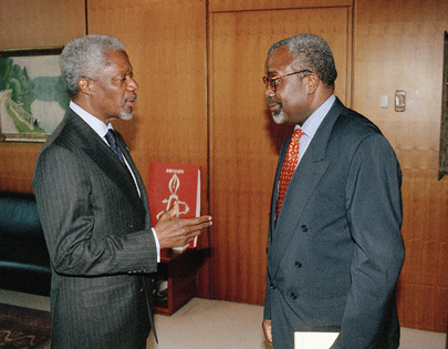 Secretary-General Meets with Presidents of Security Council