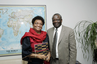 Liberia President-Elect Meets with USG for Political Affairs