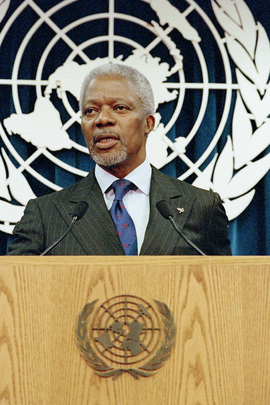 Secretary-General Announces He Would Accept Second Term If Offered