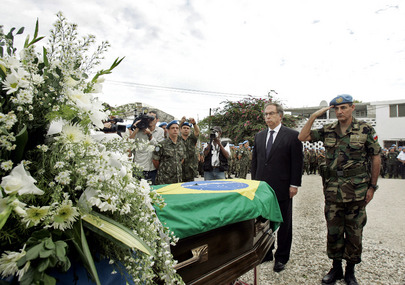 United Nations Stabilization Mission in Haiti Force Commander's Body Sent Home