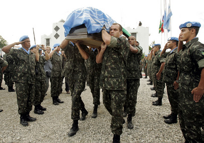 United Nations Stabilization Mission in Haiti Force Commander's Body Sent Home