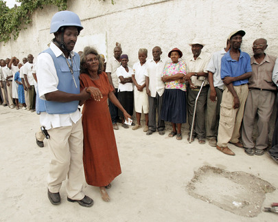 Haitians Turn out in Numbers to Vote