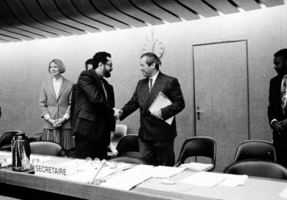 Commission on Human Rights Opens the 49th Session, Elects New Chairman