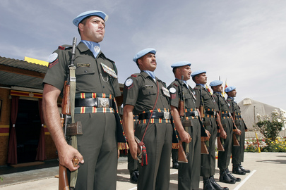 Peacekeepers Welcome Special Representative, Force Commander