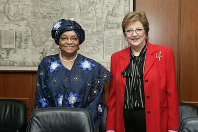 President of Liberia Calls on Deputy Secretary-General
