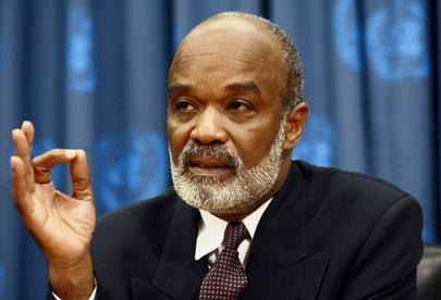 Press Conference By President-elect of Haiti