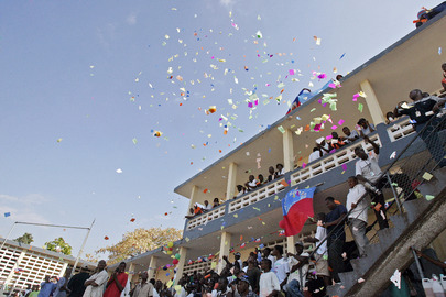 Haitians Participate in UN Mission Organized Event