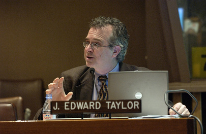 American Professor Adderesses Population and Development Meeting
