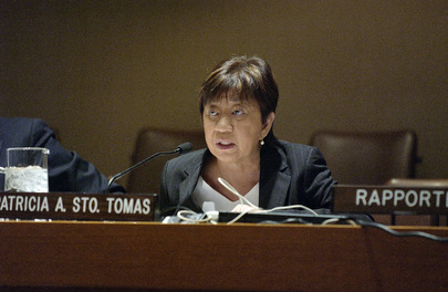 Philippines Secretary of Labour and Employment Addresses Population and Development Meeting