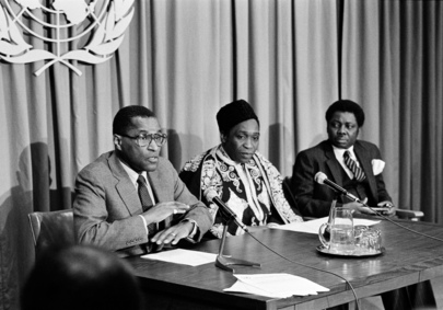 Press Conference by Chairman of Special Committee Against Apartheid