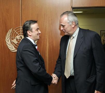 Bosnia and Herzegovina Chairman of Council of Ministers Meets With Deputy Secretary-General