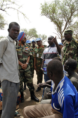 Force Commander of United Nations Mission in Sudan Tours