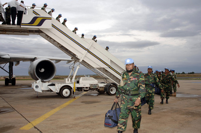 Last Group of Bangladeshi Peacekeepers Arrives in Sudan as Part of UN Mission