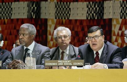 President of Economic and Social Council Addresses High-level Meeting