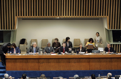 Annan Attends Commission on Sustainable Development Meeting