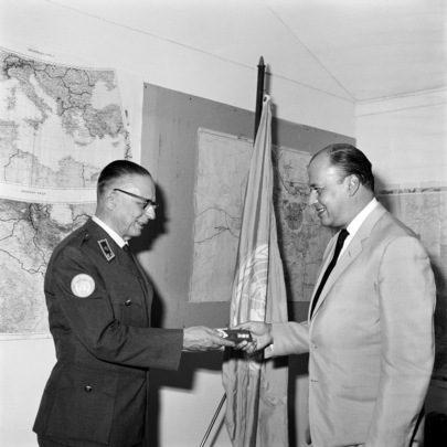 UN Medal Presented to Commander of UN Force in Cyprus