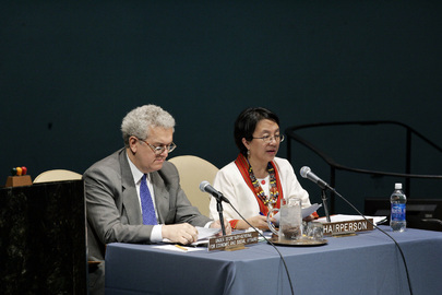 Chairperson of Permanent Forum on Indigenous Issue Delivers Welcome Speech