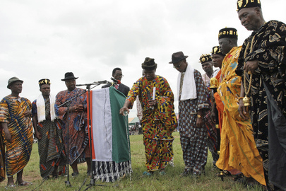 Traditional Chiefs Bless Côte d'Ivoire Identification Process