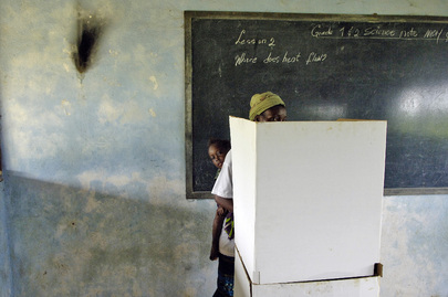 Liberians Vote for Senatorial Run-off Election