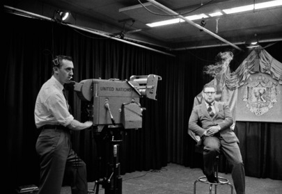 Peter Ustinov Interviewed for UN-TV