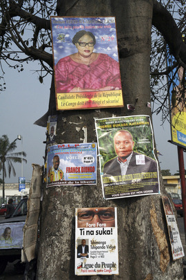 Electoral Banners in Kinshasa