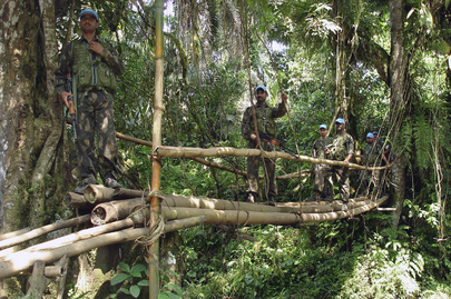 MONUC Peacekeepers in Ntoto