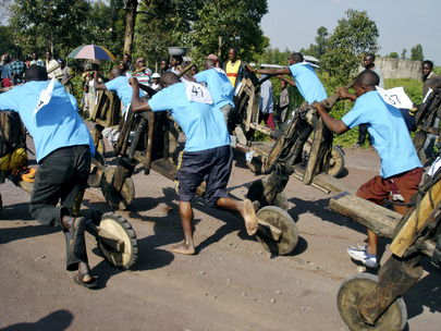 Tchukudus Race in DR Congo