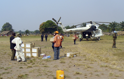 Election Materials Deployed in DR Congo